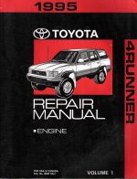 1995 Toyota 4Runner Factory Service Manual - 2 Volume Set
