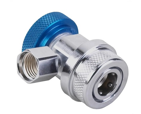 Robinair R134a Low-Side Manual Coupler w/ Blue Actuator
