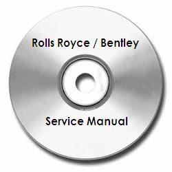 1955 - 1962 Rolls Royce Silver Cloud, Silver Cloud II, Phantom V & Bentley S, S2, Continental S & Continental S2 Workshop Manual - CD-ROM