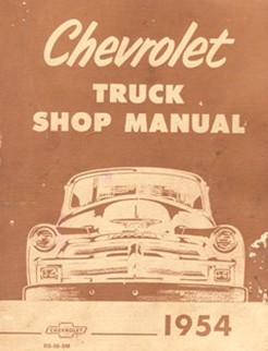 1954 Chevrolet Truck Factory Shop Manual