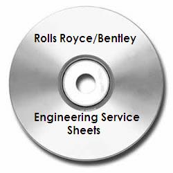 Rolls-Royce Phantom I Engineering Drawings on CD-ROM