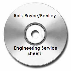 Rolls-Royce Phantom I Technical Manual Service Sheets on CD-ROM