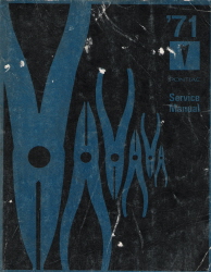 1971 Pontiac Factory Service Manual