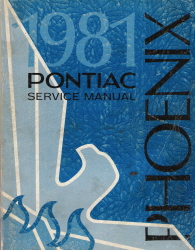 1981 Pontiac Phoenix Factory Service Manual