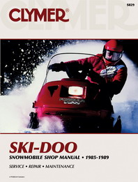 1985-1989 Ski-Doo Snowmobile Clymer-Repair-Manual