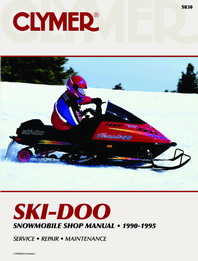 1990-1995 Ski-Doo Snowmobile Clymer Repair Manual