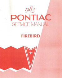 1983 Pontiac Firebird Factory Service Manual
