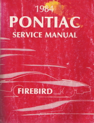 1985 Pontiac Firebird Factory Service Manual