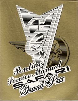 1987 Pontiac Safari & Grand Prix Factory Service Manual