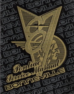 1987 Pontiac Bonneville Factory Service Manual