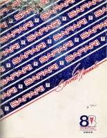 1988 Pontiac Safari Factory Service Manual