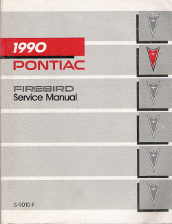 1990 Pontiac Firebird Factory Service Manual