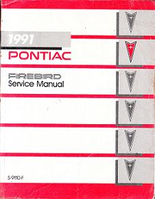 1991 Pontiac Firebird / Trans-Am Factory Service Manual