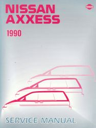 1990 Nissan Axxess Factory Service Manual
