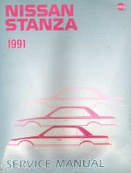 1991 Nissan Stanza Factory Service Manual