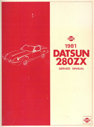 1981 Datsun 280ZX Factory Service Manual