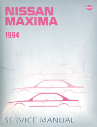 1994 Nissan Maxima Factory Service Repair Shop Manual