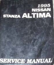 1995 Nissan Stanza Altima Factory Service Manual