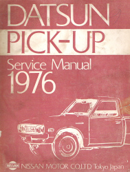 1976 Datsun Pick-up 620 Series Factory Service Manual