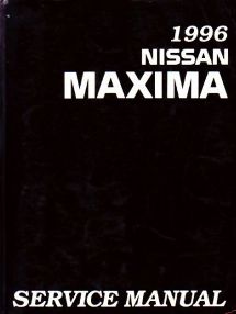 1996 Nissan Maxima Factory Service Manual