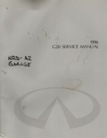 1996 Infiniti G20 Factory Service Manual