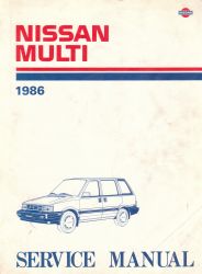 1986 Nissan Multi M10 Series Factory Service Manual