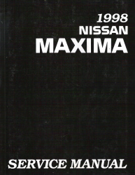 1998 Nissan Maxima Factory Service Manual