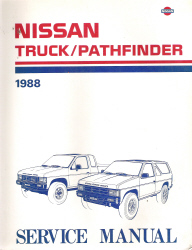 1988 Nissan Truck/Pathfinder Factory Service Manual