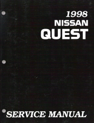 1998 Nissan Quest Factory Service Manual