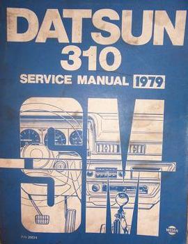 1979 Datsun 310 Factory Service Manual