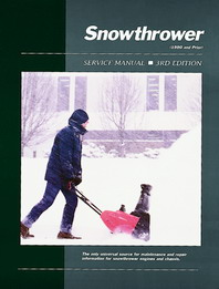 1989 and Earlier Snowthrower Clymer Service Repair Manual