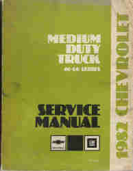 1982 Chevrolet Medium Duty Truck Factory Service Manual