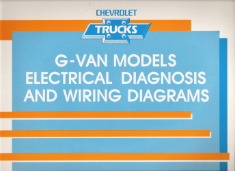 1991 Chevrolet GMC G-Van Models Electrical Diagnosis & Wiring Diagrams