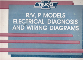 1990 Chevrolet GMC R/V & P Models Electrical Diagnosis & Wiring Diagrams