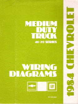 1984 Chevrolet Medium Duty Truck 40 - 70 Series Factory Wiring Diagrams