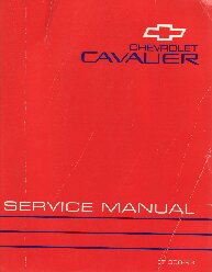 1993 Chevrolet Cavalier Factory Service Manual