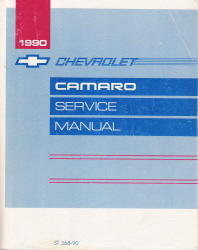 1990 Chevrolet Camaro Factory Service Manual