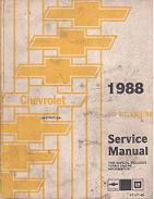 1988 Chevrolet Spectrum Factory Service Manual