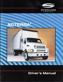 1999 - 2009 Sterling Acterra Factory Drivers Manual