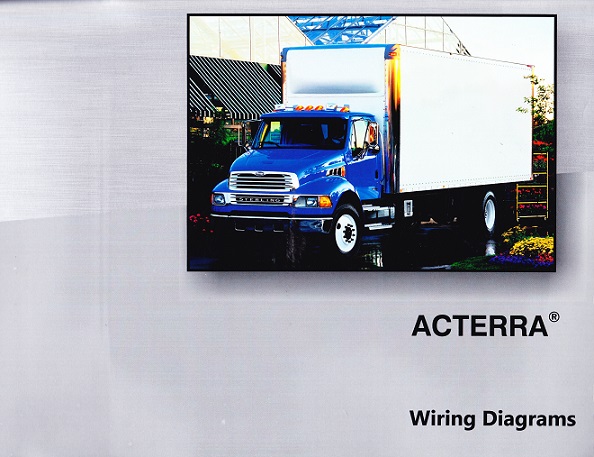 Sterling Acterra (5500, 6500, 7500, 8500, 9500) Truck Factory Wiring Diagrams