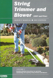 1997 and Earlier String Trimmer and Blower Clymer Service Manual