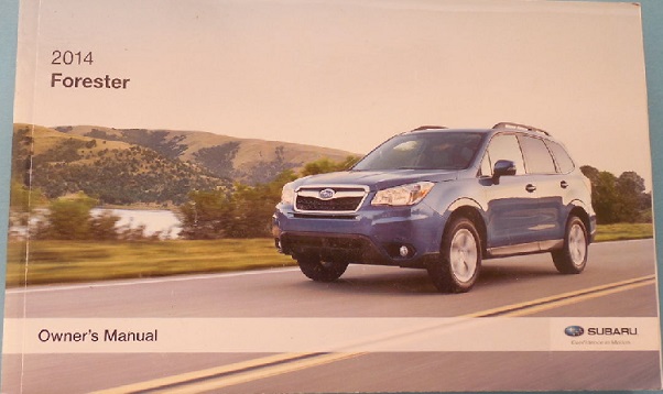 2014 Subaru Forester Owners Manual 