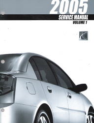 2004 Saturn Ion Factory Service Manual - 3 Volume Set