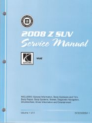 2008 Saturn Vue & Vue BAS Factory Service Manual