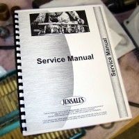 Engines - Isuzu, Massey Ferguson 1125, 1140, 1145, 1240, 1250, 1260, Tractor Service Manual