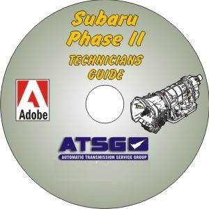 Subaru 4EAT Phase II Technicians Diagnostic Guide CD-ROM