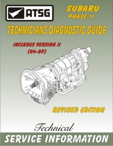 Subaru 4EAT Phase II Technicians Diagnostic Guide