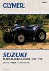 1987 - 1998 Suzuki King Quad/Runner LT4WD LT4WDX LTF250 Clymer ATV Repair Manual