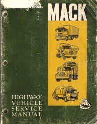 MACK Truck Highway Vehicle Service Manual