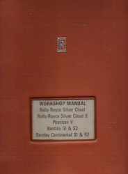 1961 - 1964 Rolls Royce & Bentley Cars Factory Workshop Manual